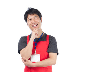 店員　男性