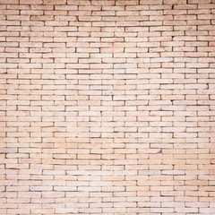 Pattern of red brick wall texture for background