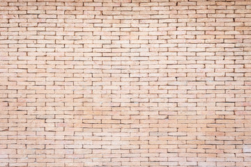 Fototapeta na wymiar Pattern of red brick wall texture for background