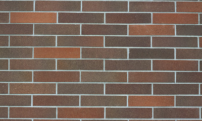 Pristine Dark Red Brick