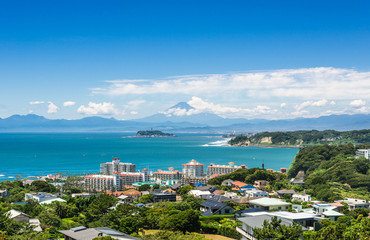 湘南海岸よ富士山