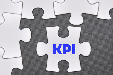 jigsaw puzzle written word KPI
