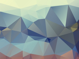 Fototapeta premium Blue Triangular Triangle Background
