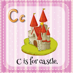 Fototapeta premium Letter C