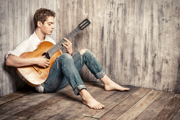 guy with guitar