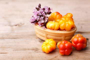 Cloudberry tart
