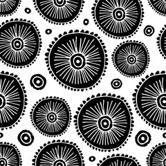 Floral seamless pattern for your design