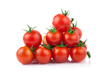 tomato isolated on the white background