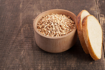 The wheat