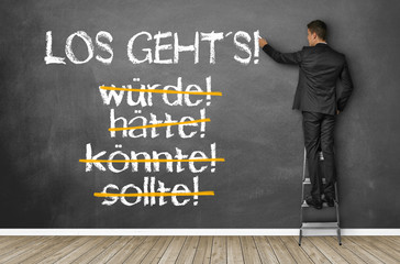 Los geht´s!