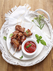 Grilled meat (kebab)