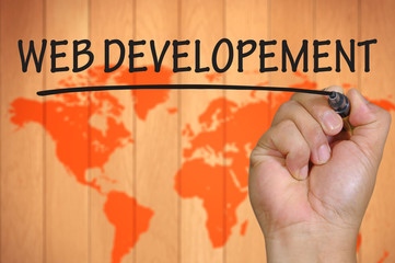 hand writing web developement