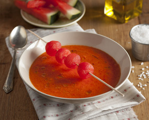 Watermelon soup