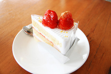 Strawberry cake