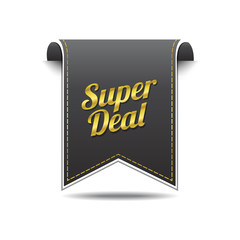 Super Deals golden Vector Icon Design