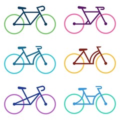 Bicycle Icon - 87202397