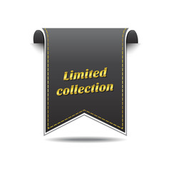 Limited Collection golden Vector Icon Design