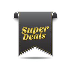Super Deals golden Vector Icon Design