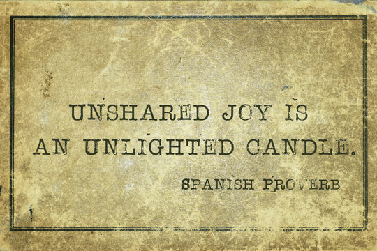 Unshared joy SP