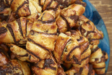 Close up of pastries