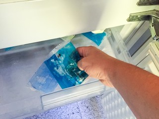 Kühlpads im Gefrierfach