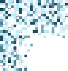 Squares technology background.