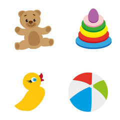 set of kids toys