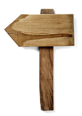 wooden signpost
