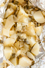 Baked potatoes