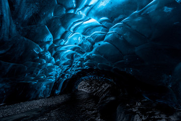 Ice caves in Iceland