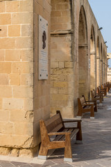 Fototapeta na wymiar Malta La Valletta Barrakka Gardens