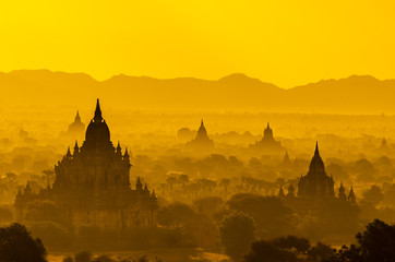 The Ancient Temples of Bagan(Pagan), Mandalay, Myanmar