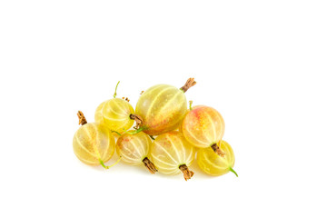 Gooseberry isolated on a white background