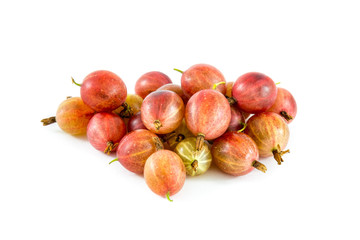 Gooseberry isolated on a white background