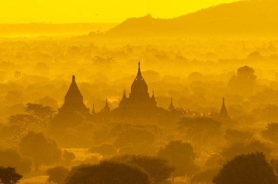 The Ancient Temples of Bagan(Pagan), Mandalay, Myanmar