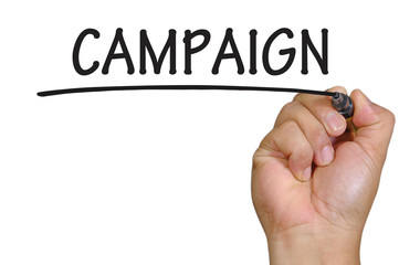 hand writing campaign