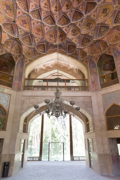 Hasht Behesht Palace in Isfahan, Iran.