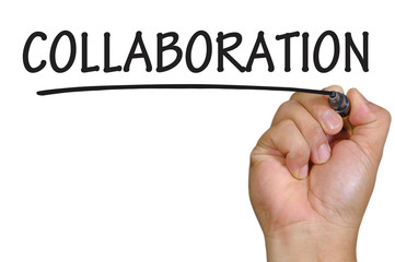 hand writing collaboration