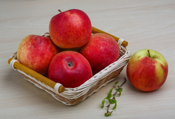 Few apples