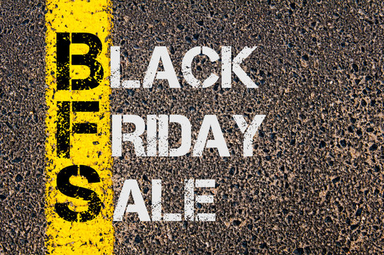 Business Acronym BFS as Black Friday Sale