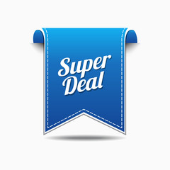 Super Deals Blue Vector Icon Design