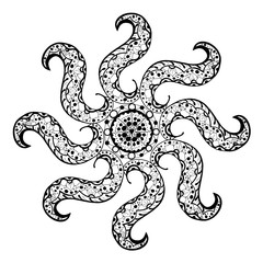 seamless black pattern