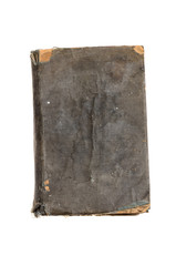 Naklejka premium old closed book top view