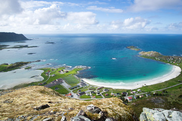 mountain view - Lofoten Islands, Norway