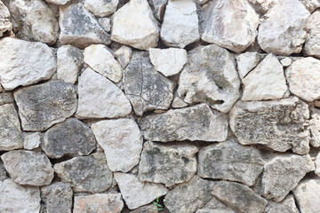 Wall made of stone