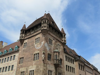 Fototapeta na wymiar Nassauer Turm Nürnberg