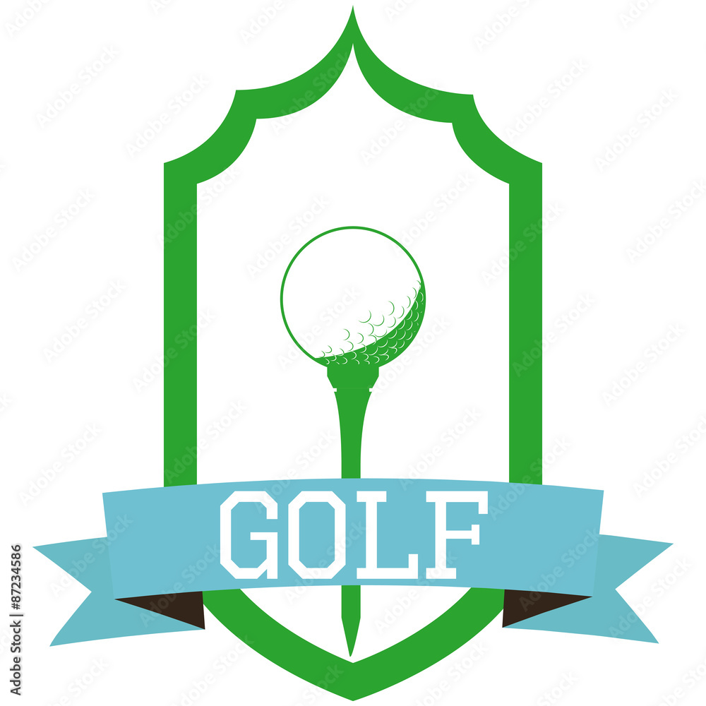 Sticker golf