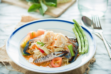 papaya salad