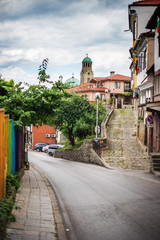 Fototapeta na wymiar Veliko Tarnovo, the historical capital of Bulgaria