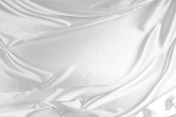 Obraz premium White silk
